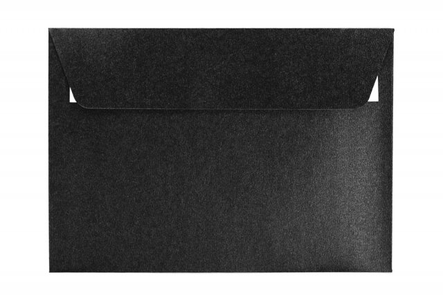 DIN C6 Self-Adhesive Envelopes, Pearl Black