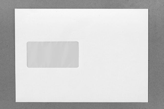 DIN C5 Self-Adhesive Envelopes, White with Window