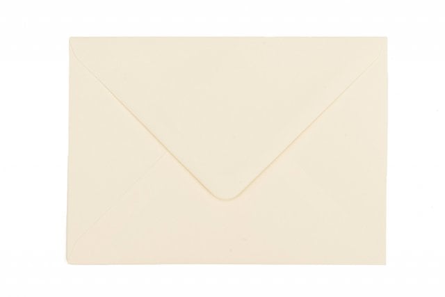 DIN B6 Envelopes, Cream