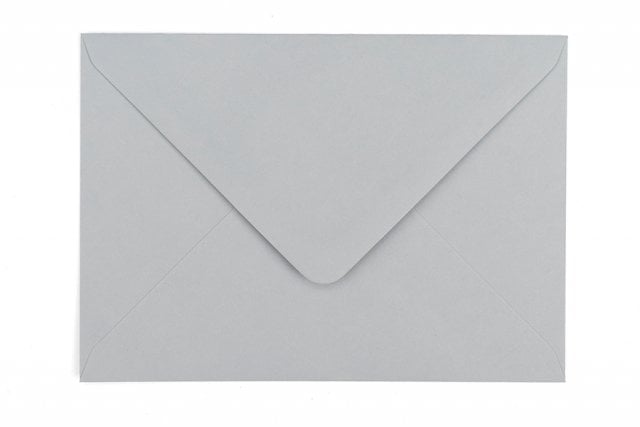 DIN B6 Envelopes, Light Grey