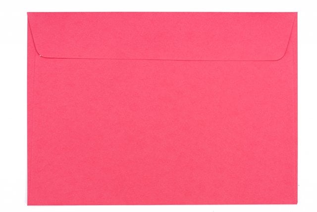 DIN C5 Self-Adhesive Envelopes, Pink