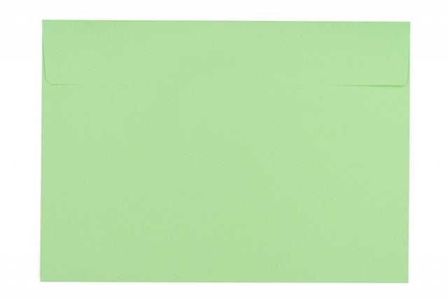 Envelopes DIN C5 self-adhesive, Light Green
