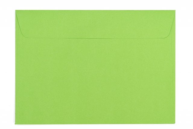 DIN C5 self-adhesive envelopes, Green