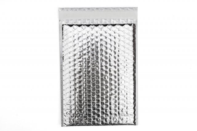 DIN C5 Padded Envelopes, Silver