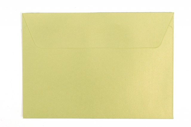 DIN C6 Self-Adhesive Envelopes, Pearl Light Green