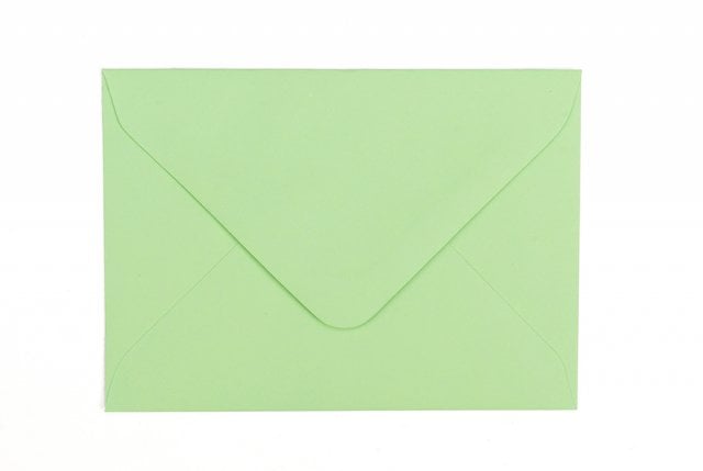 DIN C7 Envelopes, Light Green