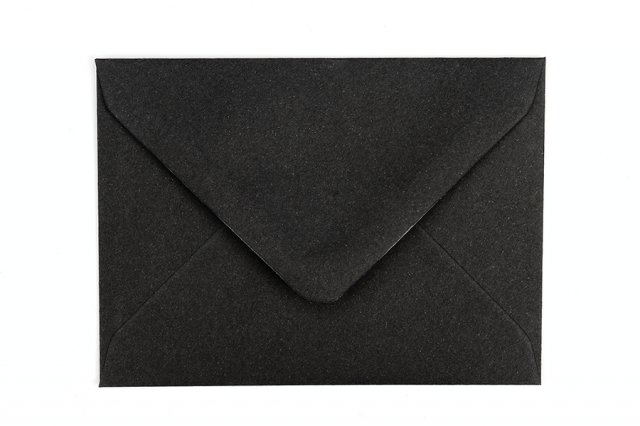 DIN C7 Envelopes, Black