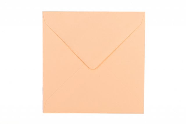 Square Envelopes 130x130 mm, Salmon