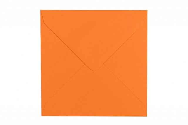 Square Envelopes 130x130 mm, Orange
