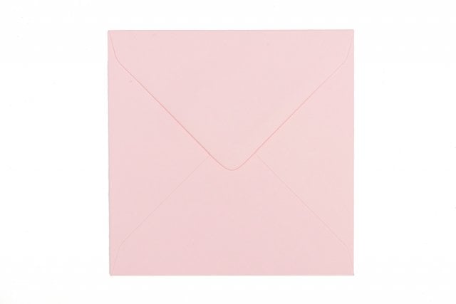 Square Envelopes 130x130 mm, Rose