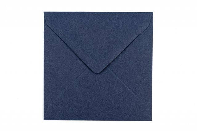 Square Envelopes 130x130 mm, Dark Blue