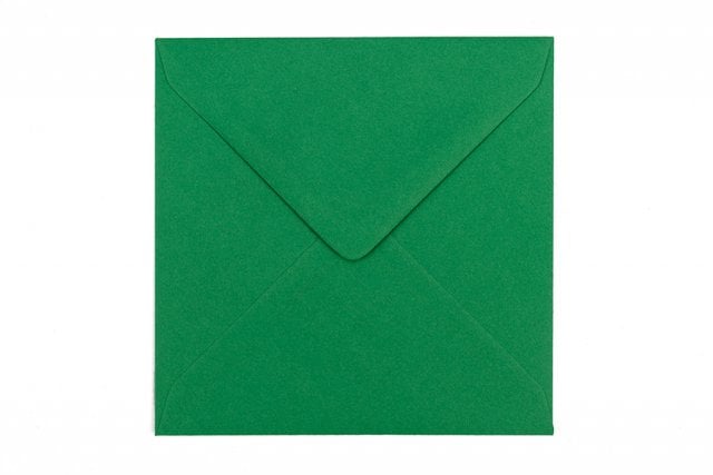 Envelopes Square 130x130 mm, Dark Green