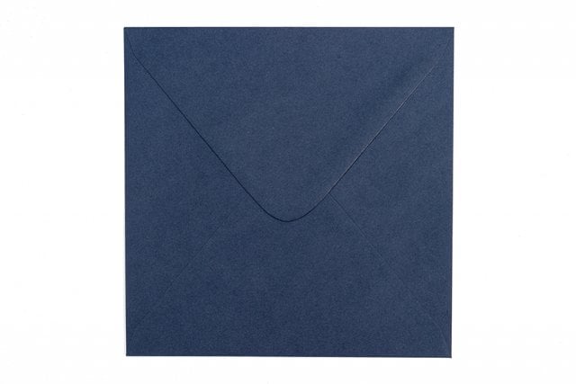 Square Envelopes 155x155 mm, Dark Blue