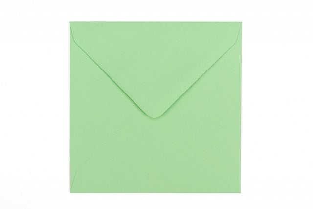 Envelopes Square 130x130 mm, Light Green