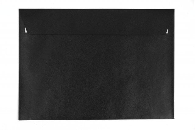 DIN C5 Self-Adhesive Envelopes, Pearlescent Black
