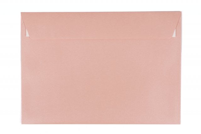 DIN C5 self-adhesive envelopes, Pearl Pink