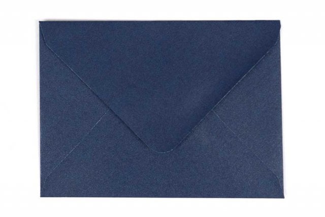 DIN C7 Envelopes, Pearl Dark Blue