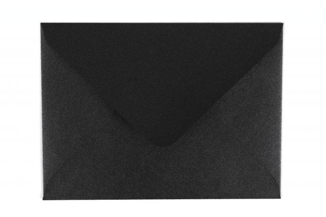 Envelopes DIN C7, Pearl Black