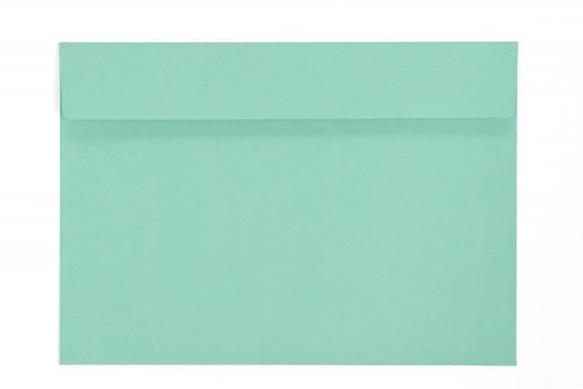 Envelopes DIN C5 self-adhesive, Blue-Green