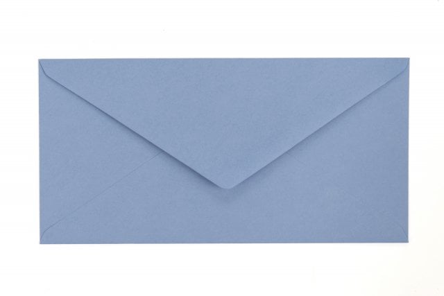 DIN long envelopes, Blue