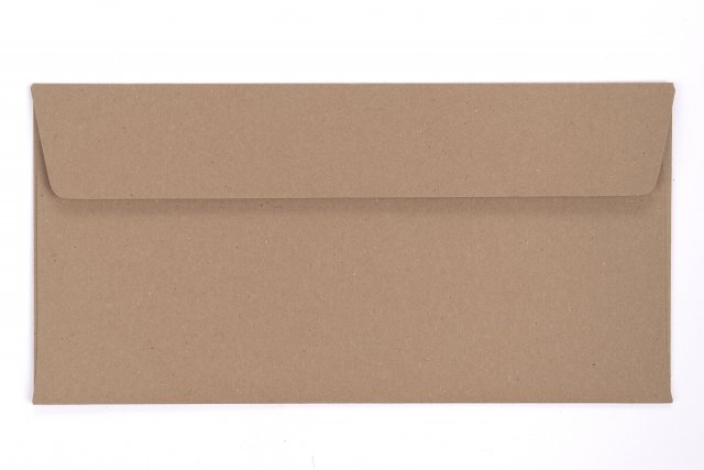 DIN long Self-Adhesive Envelopes, Kraft Paper