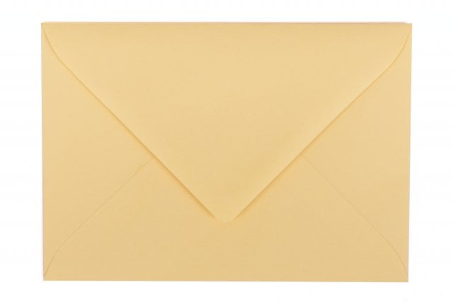 DIN C6 Envelopes, Turmeric