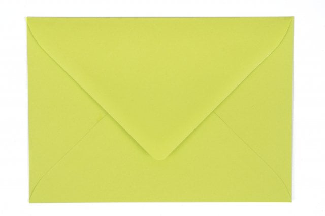 DIN C6 Envelopes, May Green