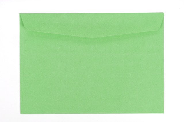 Envelopes DIN B6, Recycled Green