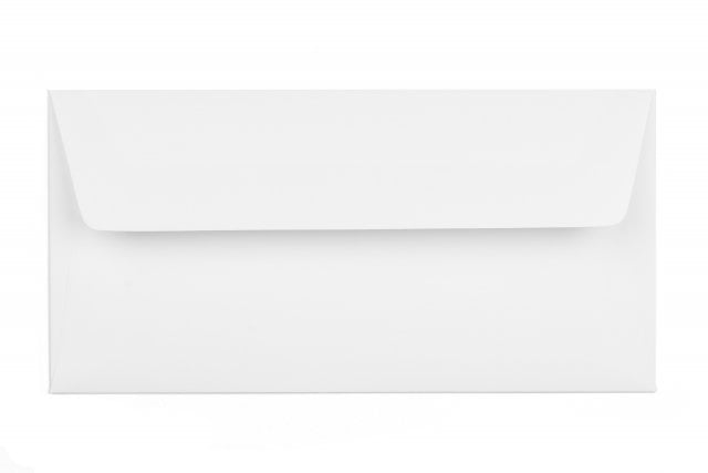 DL Self-Adhesive Envelopes, White Lined
