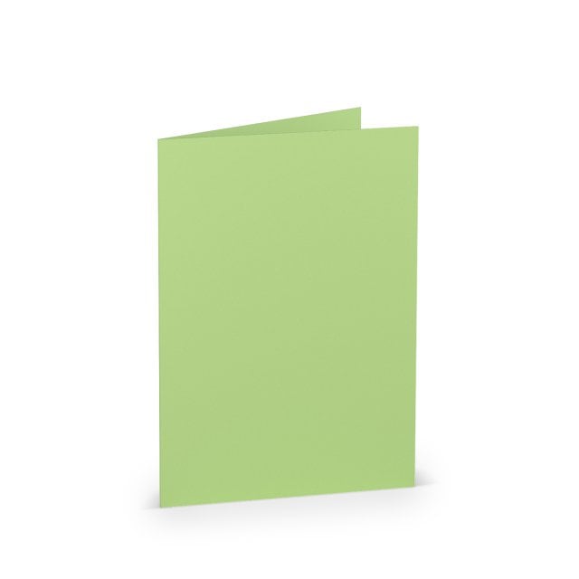 Folding Cards DIN A6, Mint Green