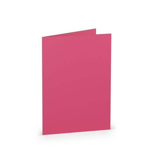 Folding Cards DIN A6, Fuchsia