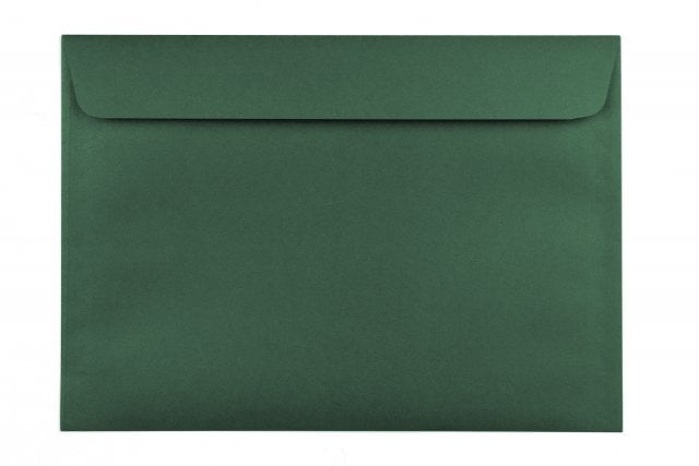 DIN C5 self-adhesive envelopes, Dark Green Print