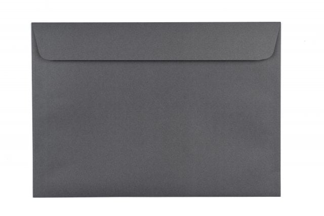 DIN C5 Self-Adhesive Envelopes, Dark Grey Print