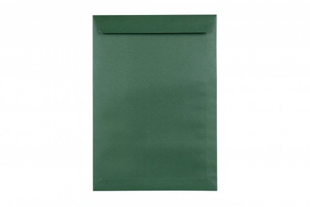 Envelopes DIN C4 Self-Adhesive, Dark Green Print