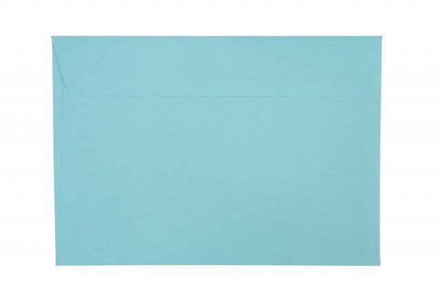 Envelopes DIN C5 adhesive, medium blue