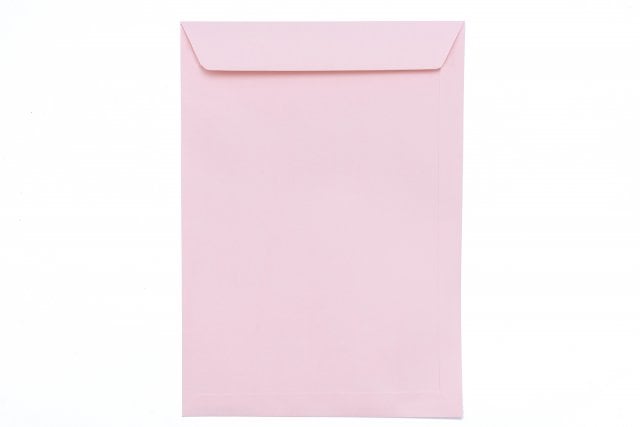 DIN C4 self-adhesive envelopes, Pink