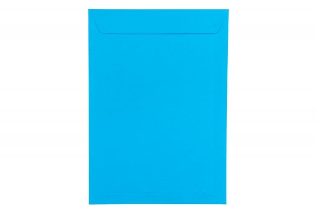 DIN C4 self-adhesive envelopes, Blue