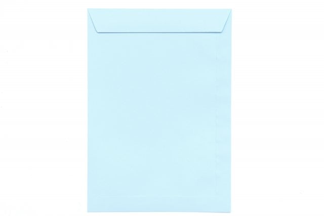 DIN C4 self-adhesive envelopes, Light Blue