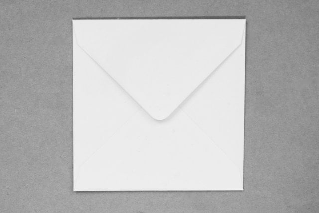 Square Envelopes 110x110 mm, White