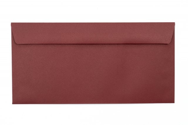Envelopes DIN Lang+, Dark Red Print