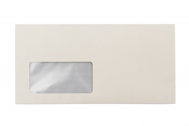 Envelopes DIN Long+ with Window, Cream Print
