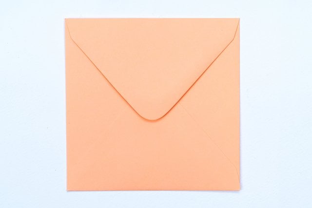 Square Envelopes 110x110 mm, Salmon