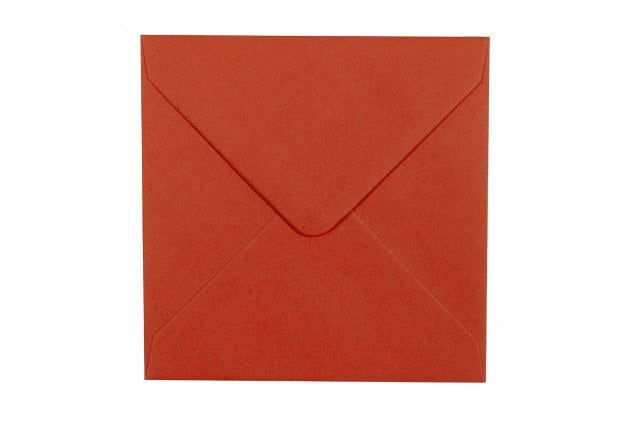Envelopes Square 140x140 mm, Red