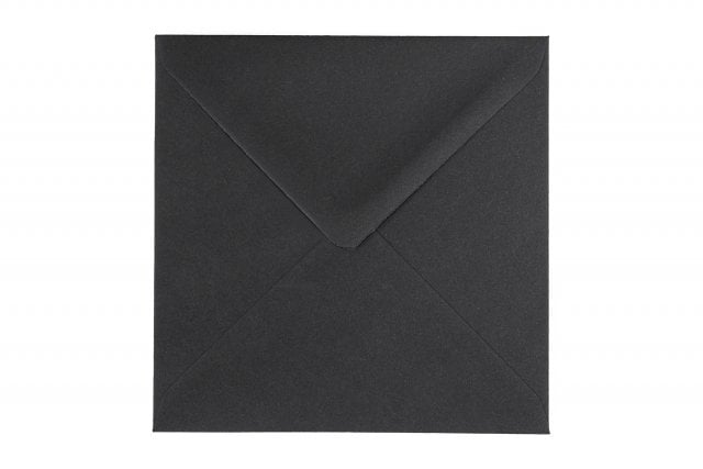 Envelopes Square 140x140 mm, Black