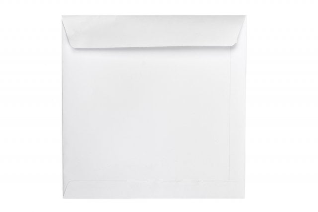 Square envelopes 170x170 mm, white
