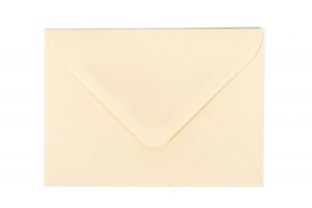 Envelopes 65x94mm, Cream