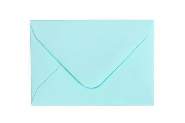 Envelopes 65x94mm, Light Blue