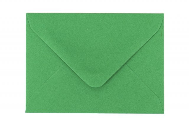 Envelopes 65x94mm, Dark Green
