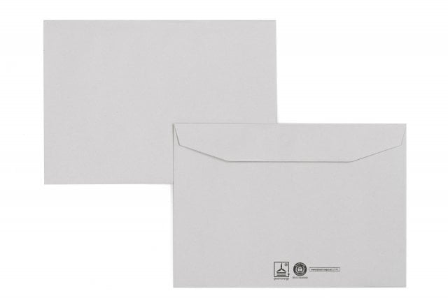 Envelopes DIN C5, Recycled Grey
