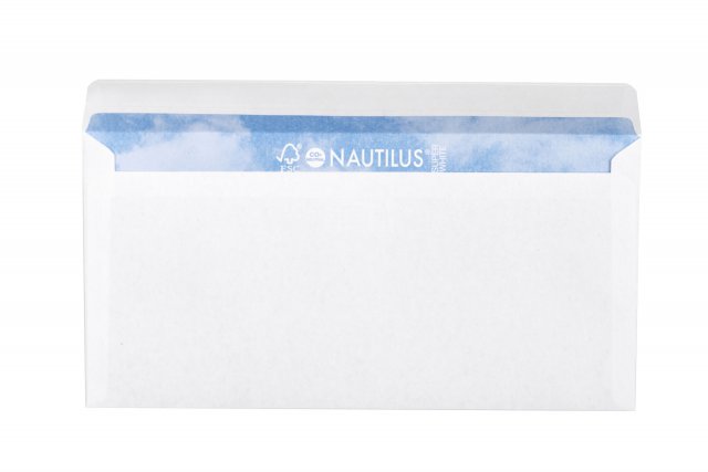 Envelopes DIN long self-adhesive, Recycled White